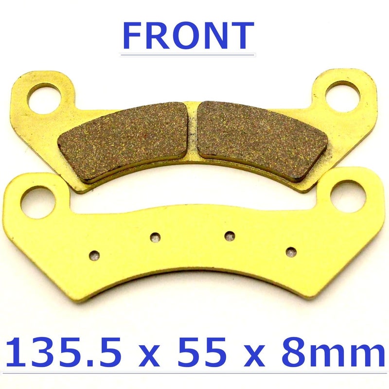Master Chen Front Rear Brake Pads Brakes for John Deere Gator XUV 625i 825i 855D 2011 FA610F FA609R AM140607 AM141182 MC0471 - Image 2